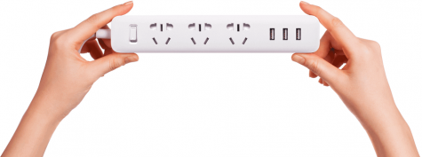 Удлинитель Xiaomi KingMi Power Strip (3 розетки 3 USB) White Mi trade-in